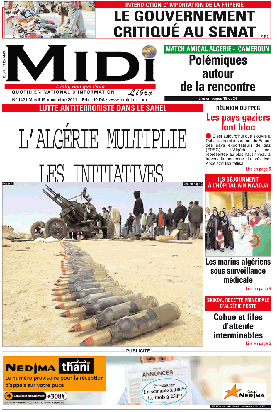 rencontre bouteflika ahmadinejad